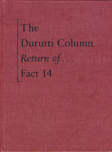 The Return of the Durutti Column