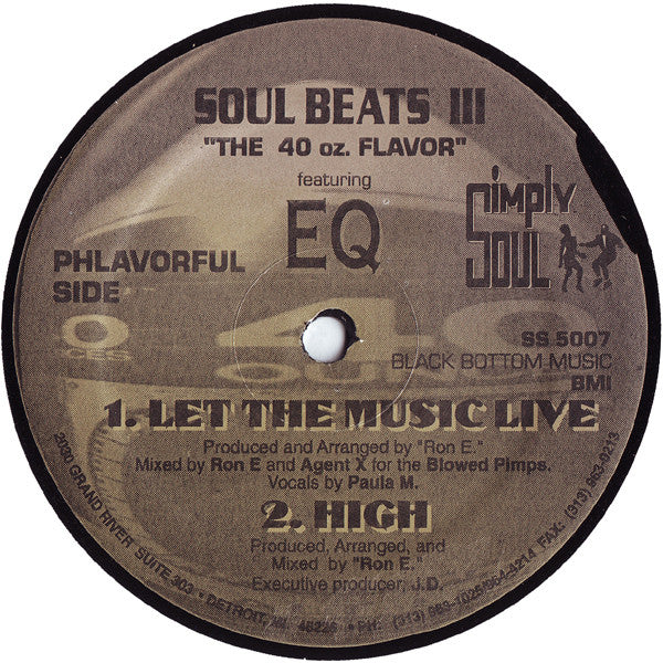 Soul Beats III - The 40 oz. Flavor