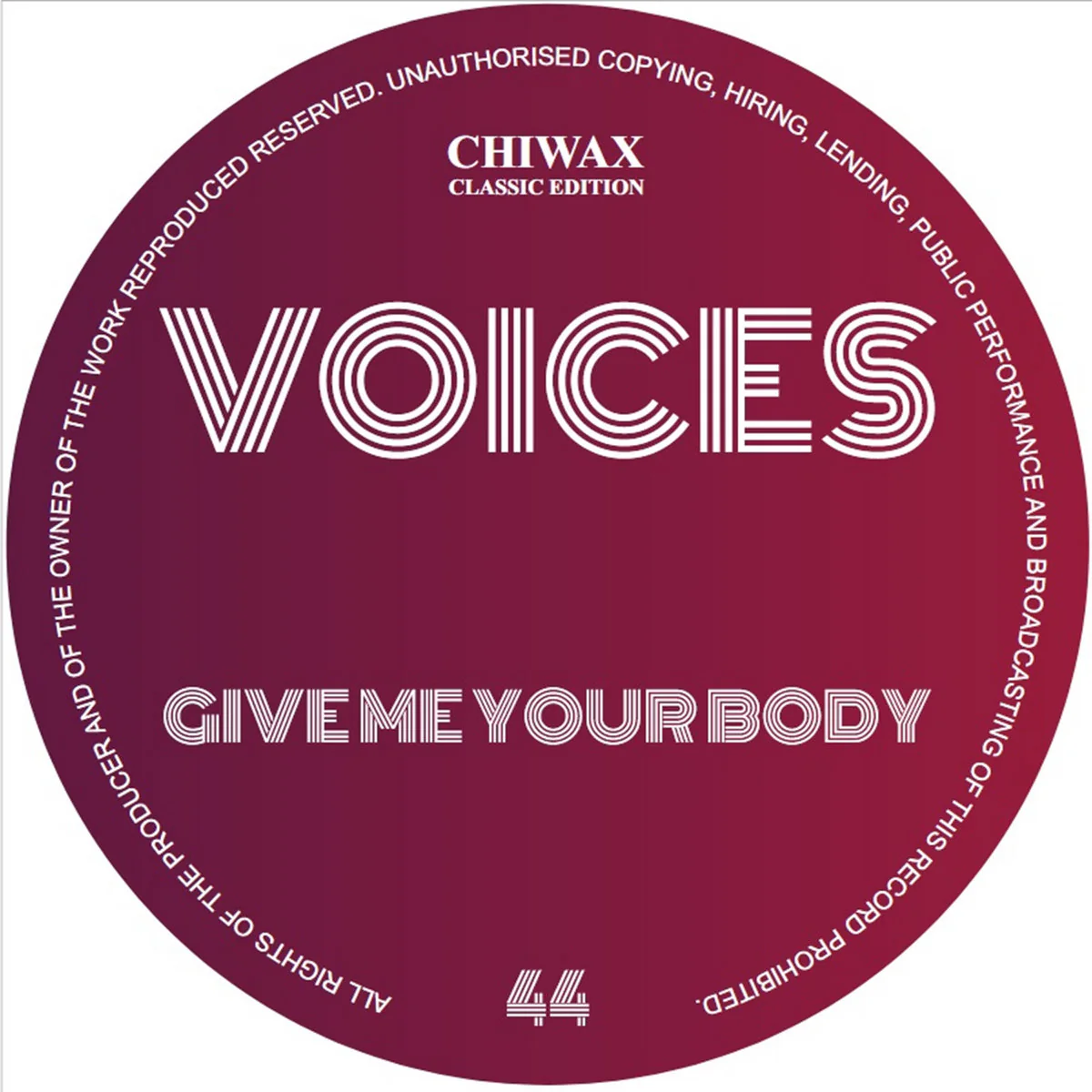 Give Me Your Body        